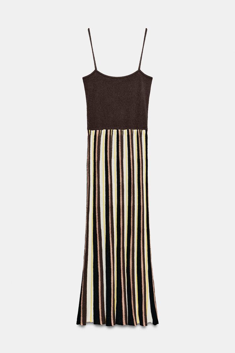 RUSTIC STRIPED DRESS