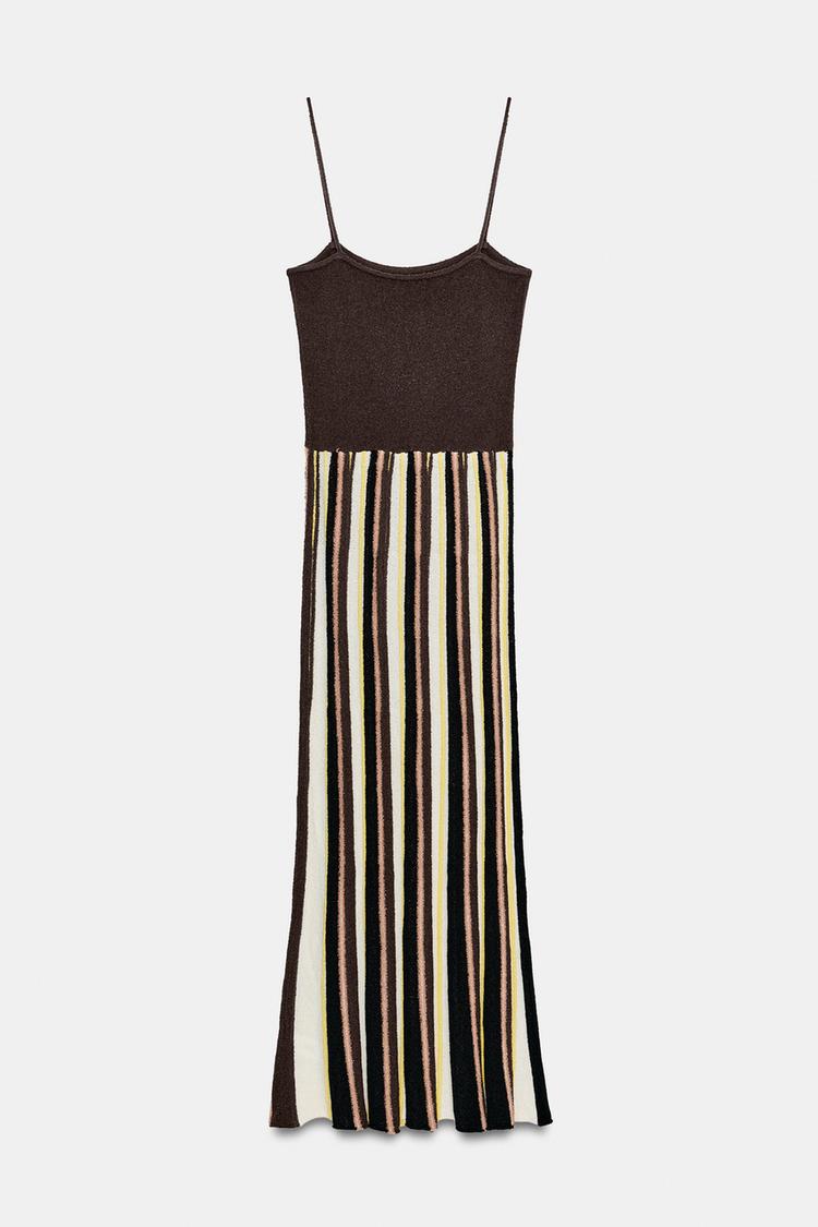 RUSTIC STRIPED DRESS