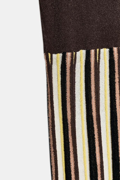 RUSTIC STRIPED DRESS