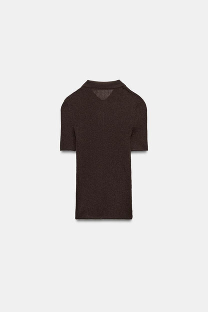 RUSTIC SHORT SLEEVE POLO SHIRT