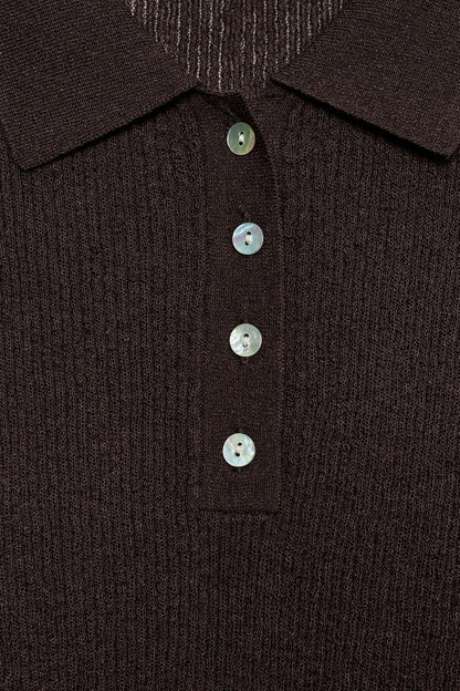 RUSTIC SHORT SLEEVE POLO SHIRT