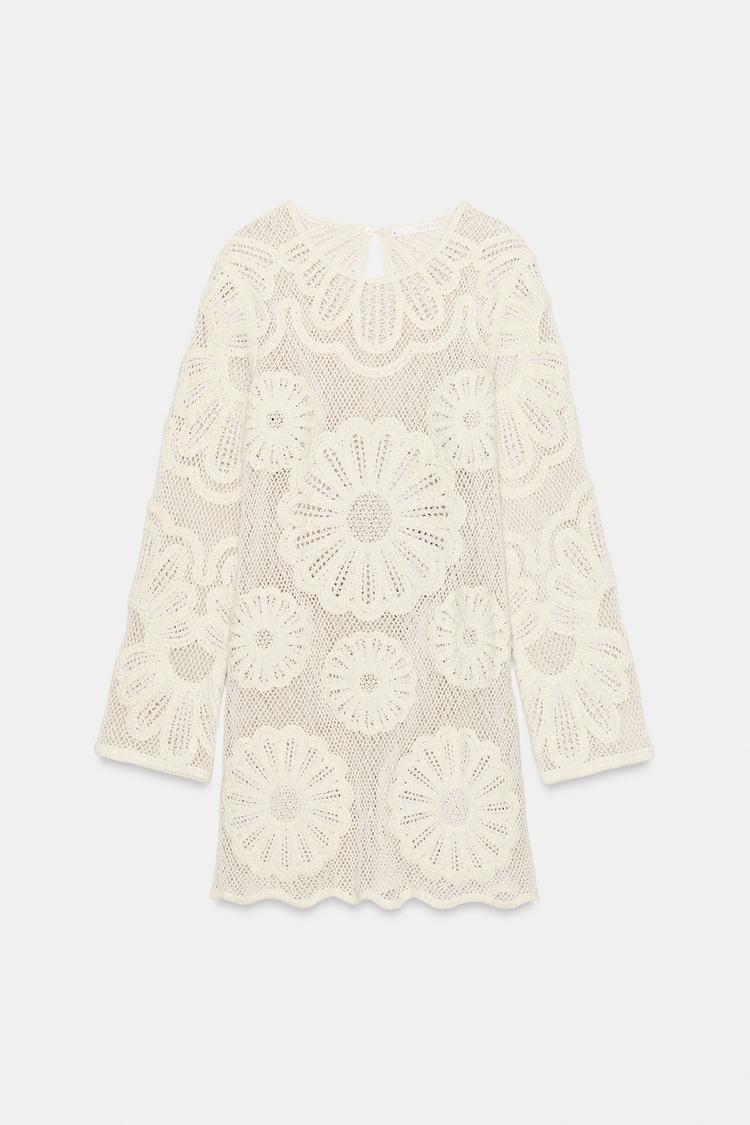 SHORT CROCHET DRESS