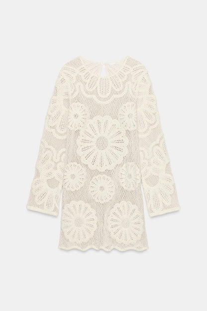 SHORT CROCHET DRESS