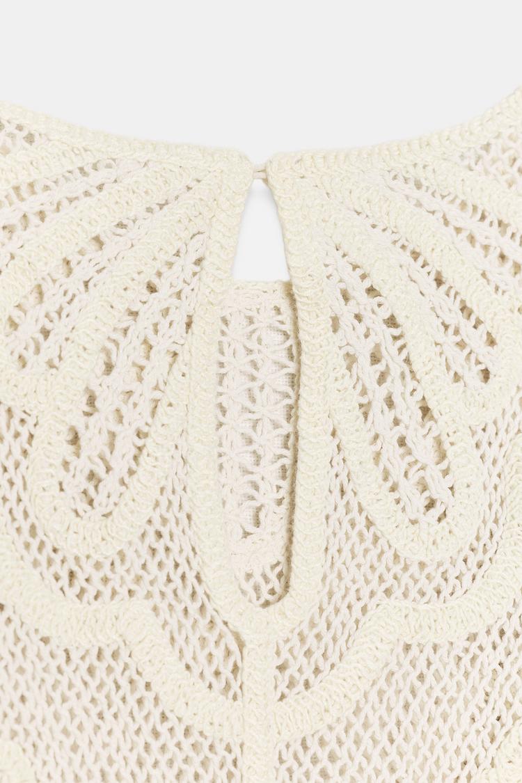 SHORT CROCHET DRESS