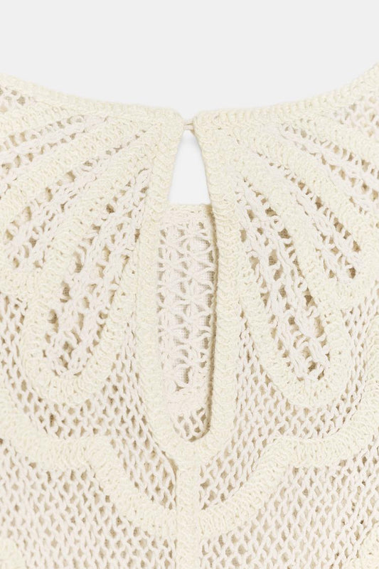 SHORT CROCHET DRESS