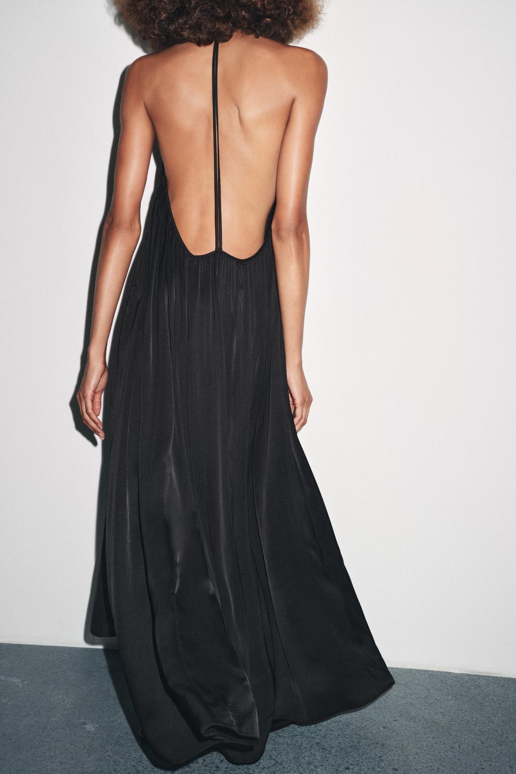 SATIN CAMISOLE MAXI DRESS