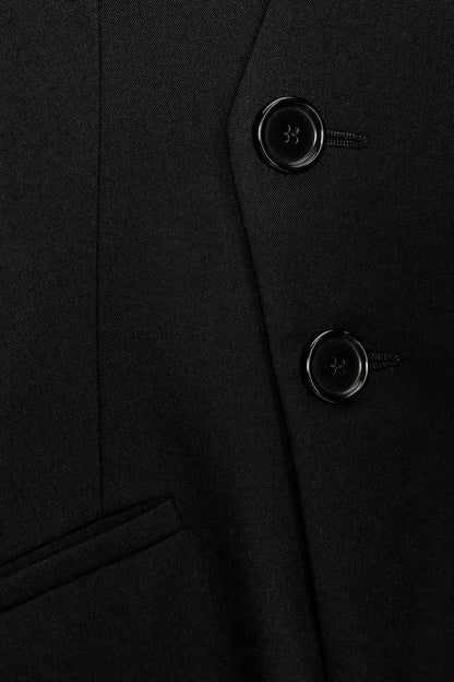 DOUBLE-BREASTED SHORT BLAZER JUMPSUIT