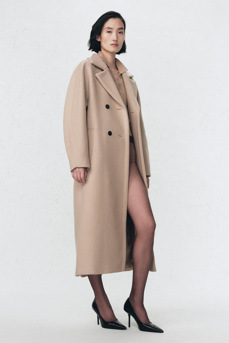 SOSHIOTSUKI X ZARA WOOL BLEND COAT