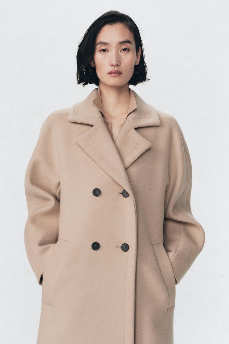 SOSHIOTSUKI X ZARA WOOL BLEND COAT