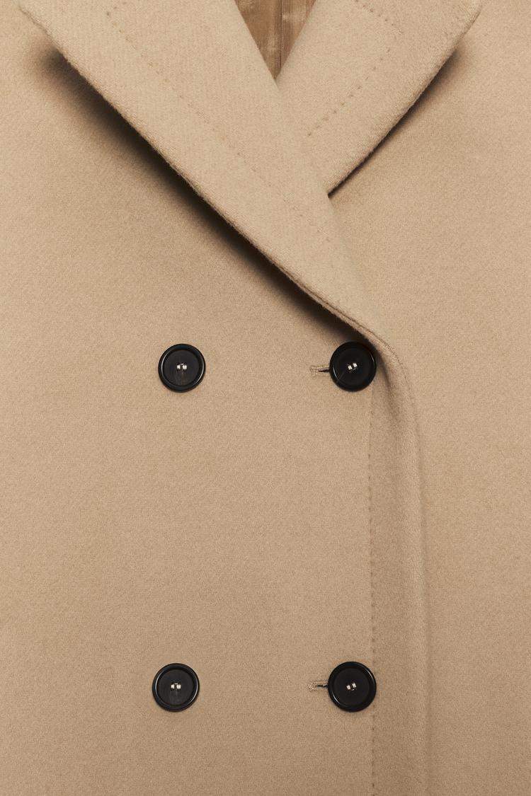 SOSHIOTSUKI X ZARA WOOL BLEND COAT