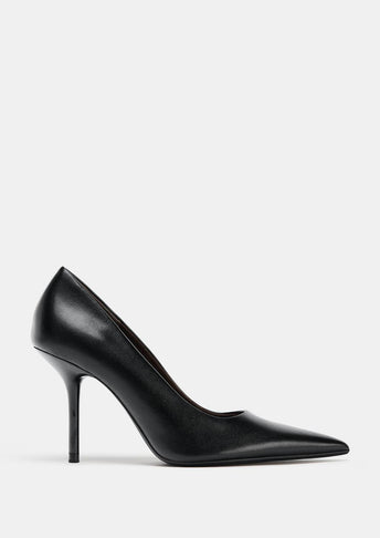 LEATHER HIGH HEELS