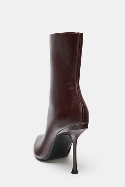 STILETTO HEEL ANKLE BOOTS