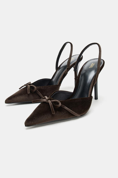 SLINGBACK HIGH HEELS