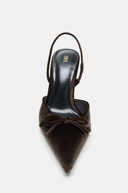 SLINGBACK HIGH HEELS