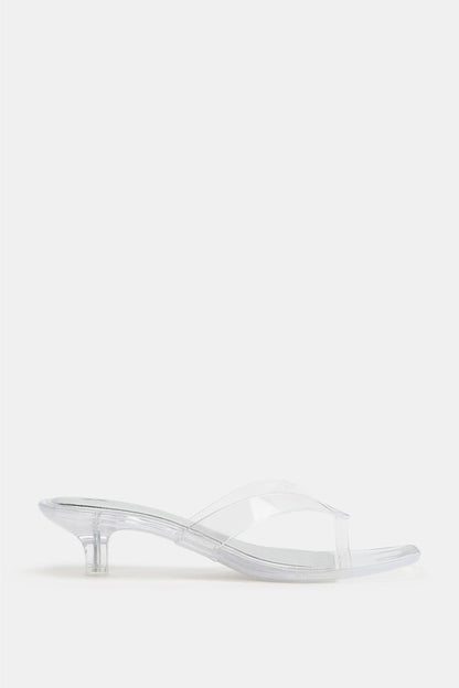 VINYL STRAP SANDALS