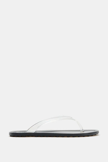 FLAT VINYL SANDALS