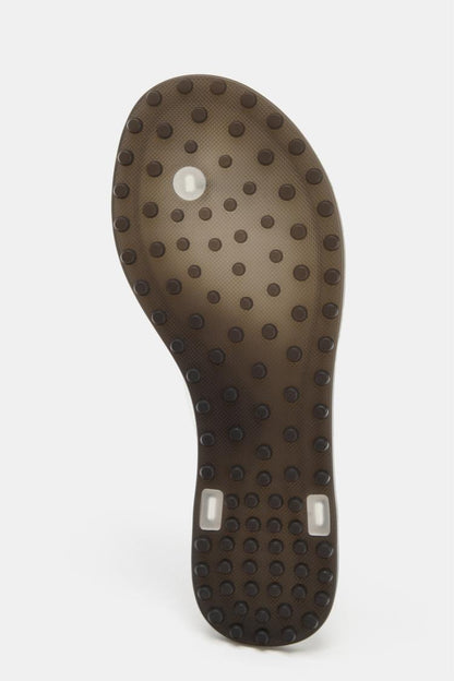 FLAT VINYL SANDALS