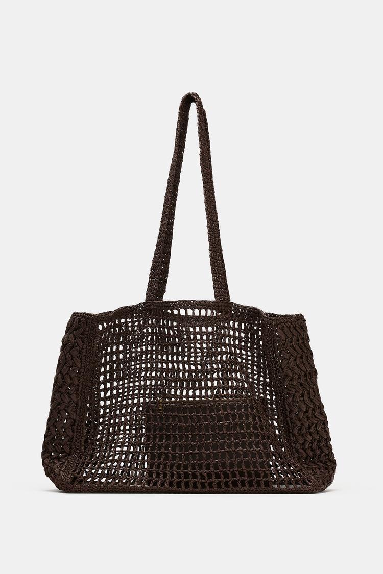 BRAIDED MAXI TOTE BAG