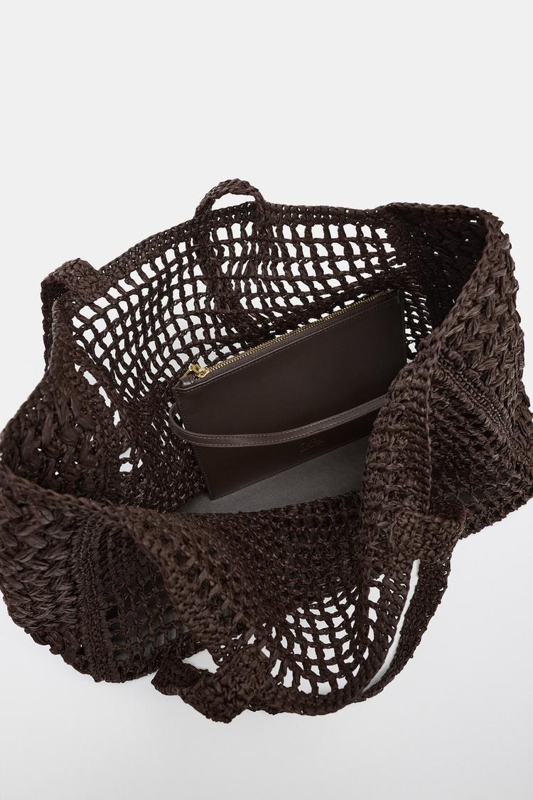 BRAIDED MAXI TOTE BAG