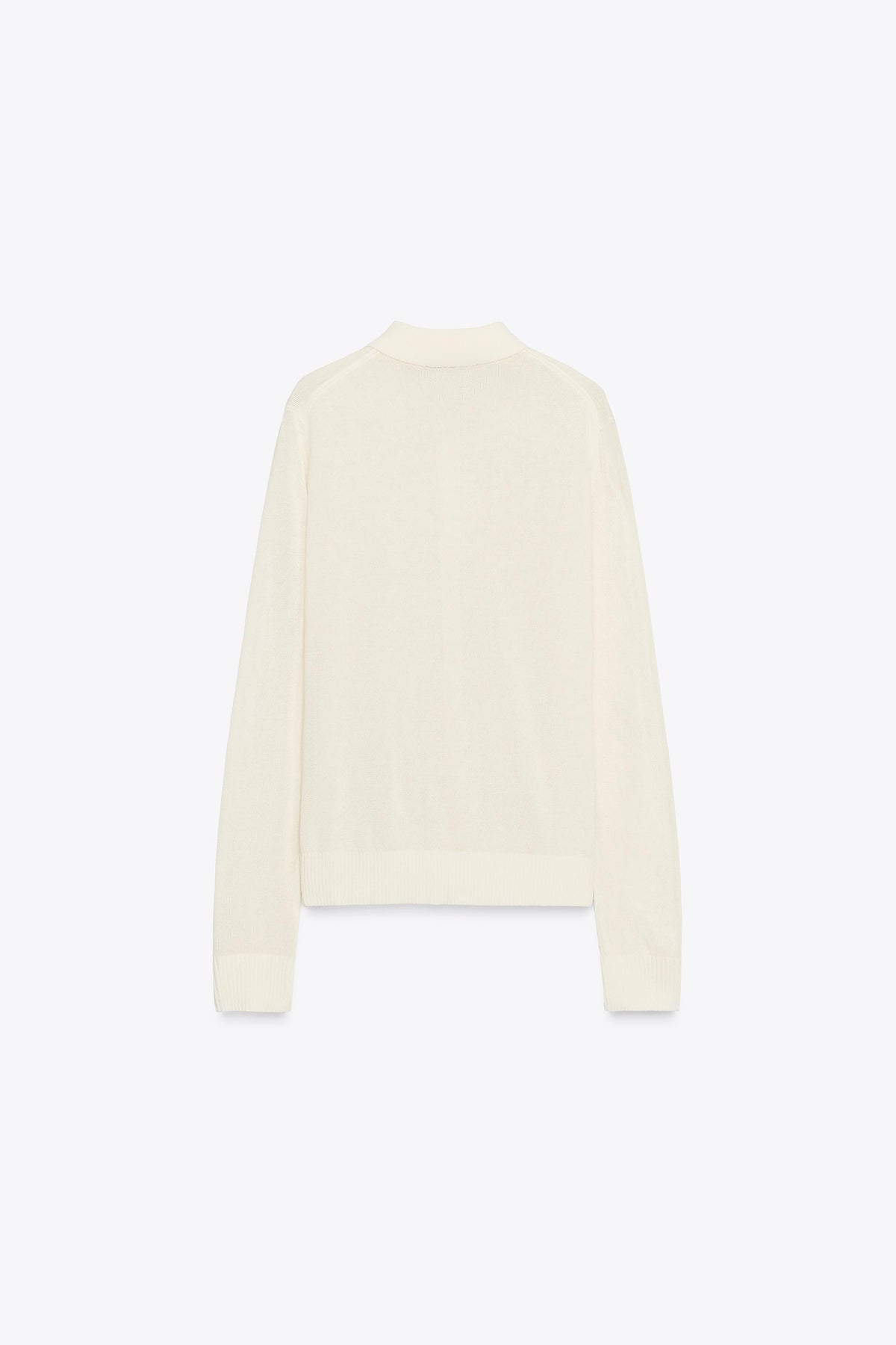 PLAIN KNIT POLO SHIRT