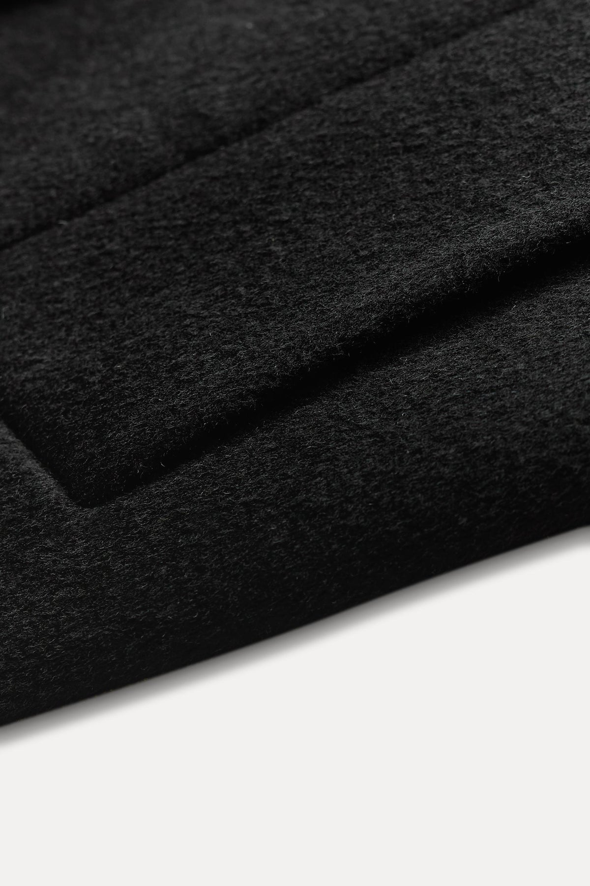 CROPPED WOOL COAT