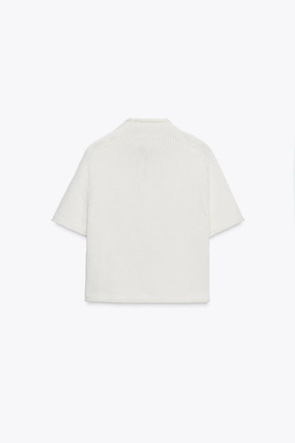 SHORT SLEEVE CARDIGAN