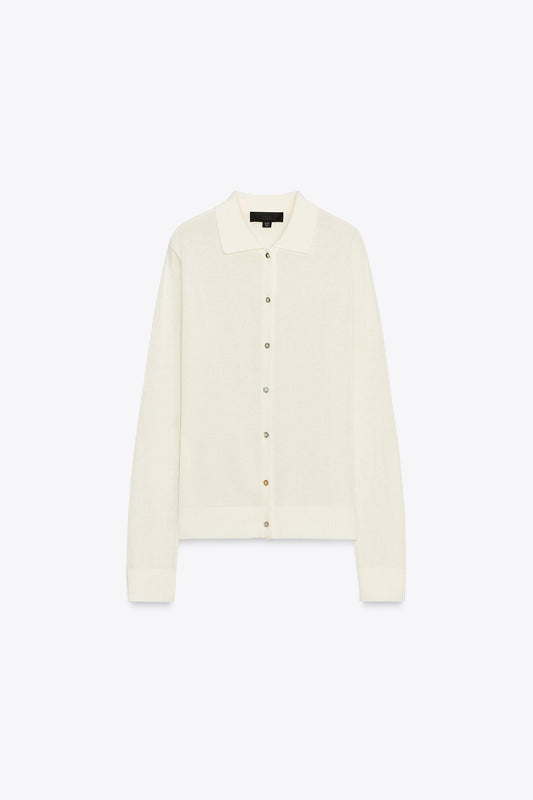 PLAIN KNIT POLO SHIRT