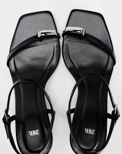 EMBELLISHED HEELED SANDALS